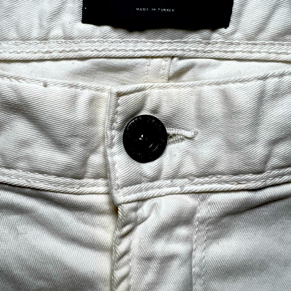 ZARA white slim fit jeans - Picture 3 of 3